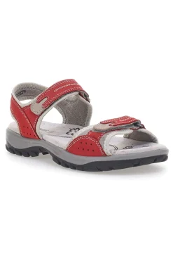 Sandali rossi sportivi con chiusura a strappo FD50D-FLY DINAMIC