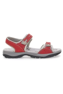 Sandali rossi sportivi con chiusura a strappo FD50D-FLY DINAMIC