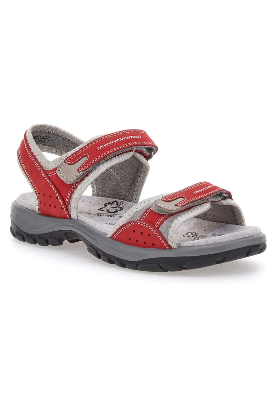 Sandali Rossi Sportivi in Pelle 50-FLY DINAMIC Hot