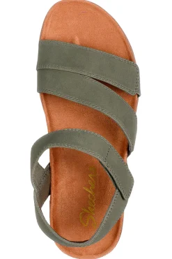 Sandali oliva con cinturini regolabili LIFTED COMFORT-SKECHERS Online