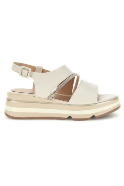 Sandalo beige con cinturino gioiello e chiusura con cinturino 52193C1580-MARIELLA BURANI Clearance