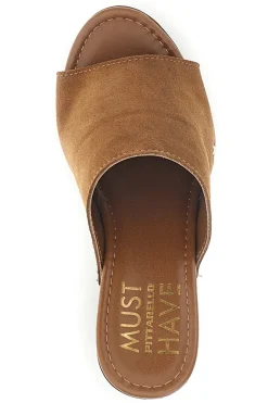 Sandalo marrone con tacco e borchie Must Have 11233-PITTARELLO Hot