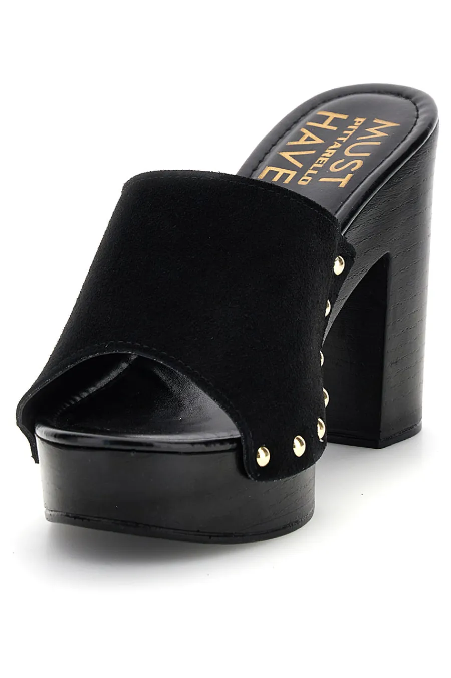 Sandalo con tacco e borchie Must Have 11233-PITTARELLO Clearance