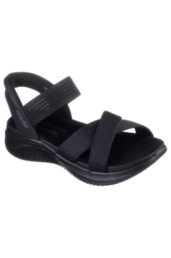 Sandalo Slingback Vegani neri Ultra Flex 3.0 - Never Better-SKECHERS Best