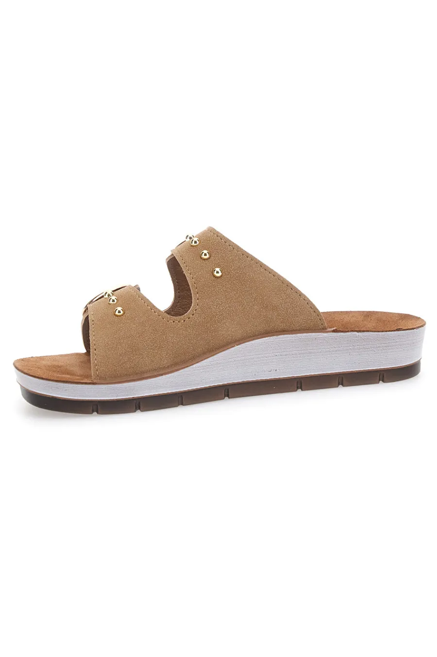 schuhe mit dekorativen Nieten auf Doppelschnalle 54 CP-INBLU New