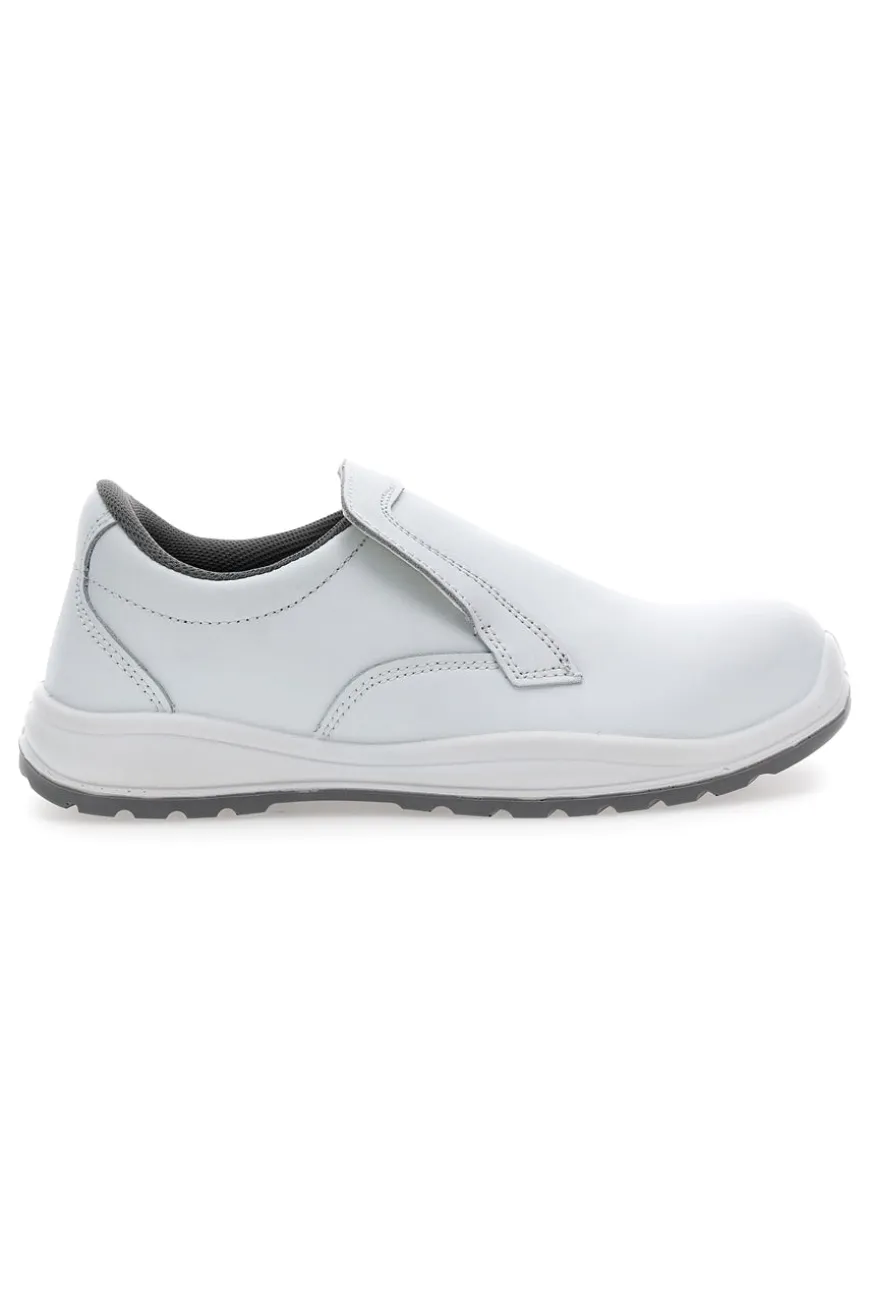 Scarpe antinfortunistiche bianche S2 SR in pelle Blu energy BS100