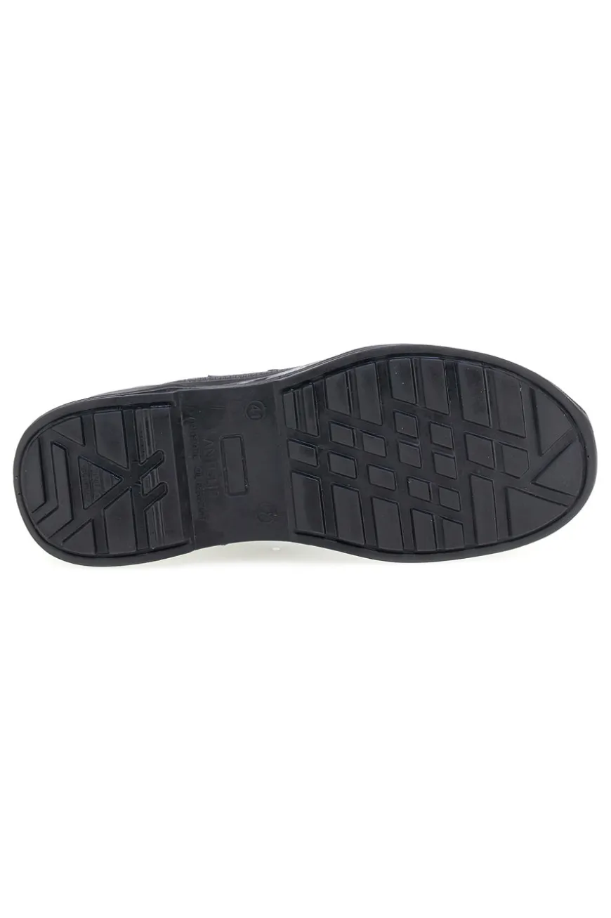 Scarpe antinfortunistiche da uomo nere blu basse U. Power Diwi ESD S1PS FO SR ESD