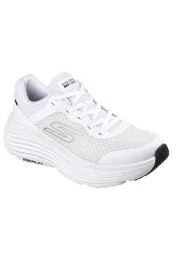 Scarpe bianche con dettagli neri in mesh ammortizzate Max Cushioning Endeavour-SKECHERS