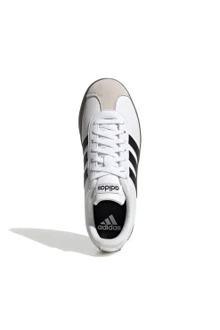Scarpe bianche con strisce nere punta rinforzata VL Court Base-ADIDAS Outlet