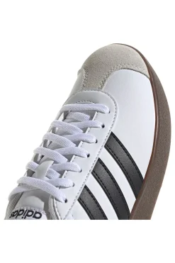 Scarpe bianche con strisce nere punta rinforzata VL Court Base-ADIDAS Outlet