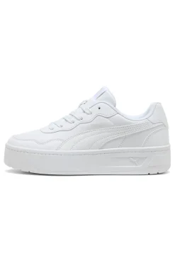 Scarpe bianche con suola platform Court Lally Skye-PUMA Clearance