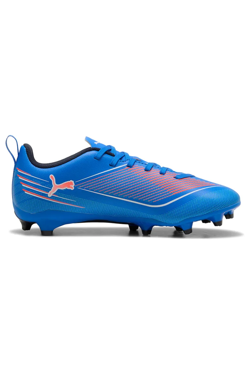 Scarpe calcio junior blu in materiale sintetico Puma Ultra 6 Play FG/AG Jr
