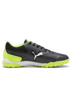 Scarpe calcio nere e giallo fluo in materiale sintetico Puma Truco III TT