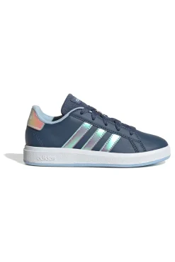 Scarpe casual blu con dettagli iridescenti Grand Court 2 K-ADIDAS New