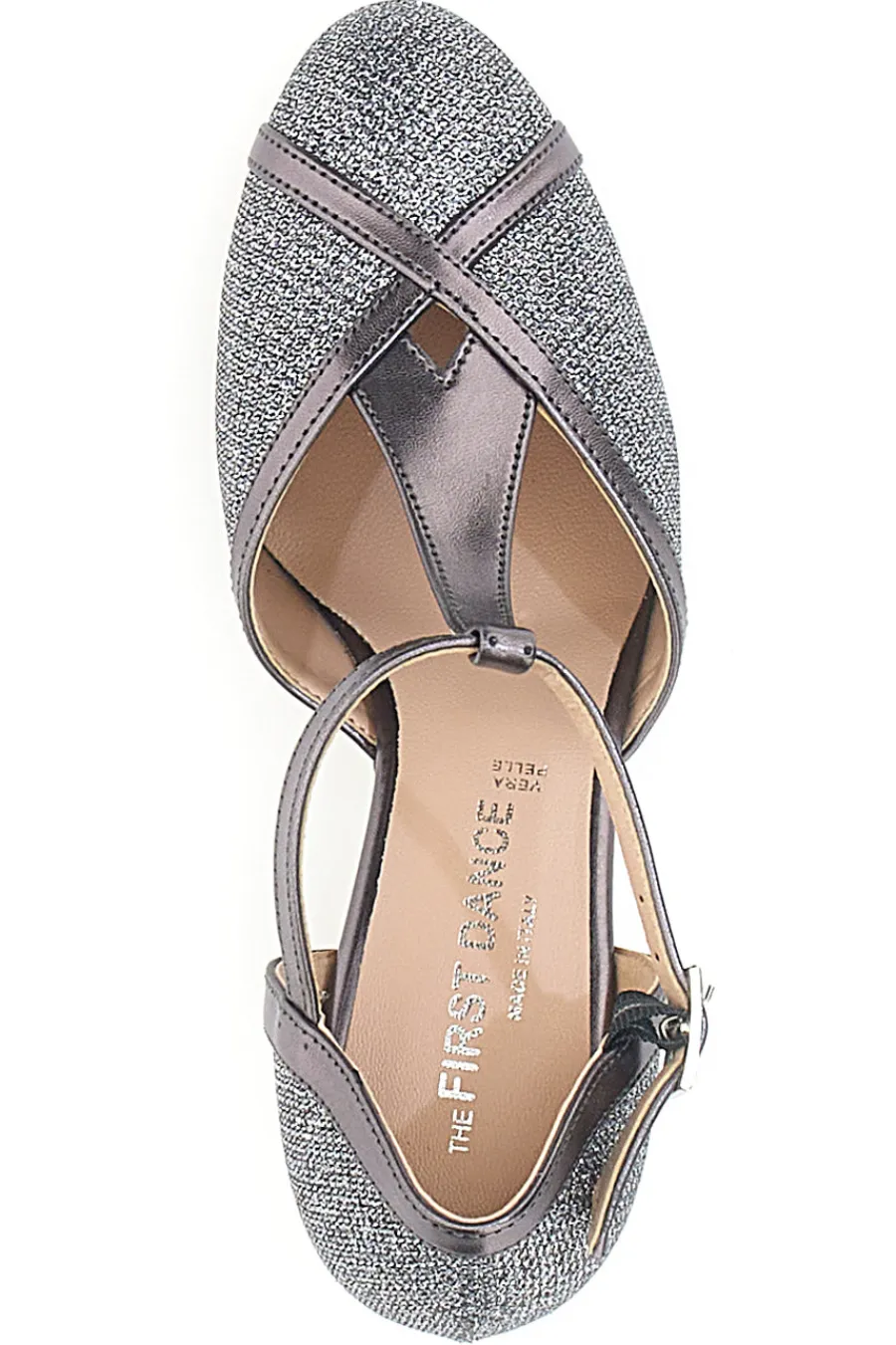 Scarpe da Ballo Antracite con Glitter 5325-THE FIRST DANCE New