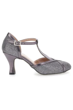 Scarpe da Ballo Antracite con Glitter 5325-THE FIRST DANCE New