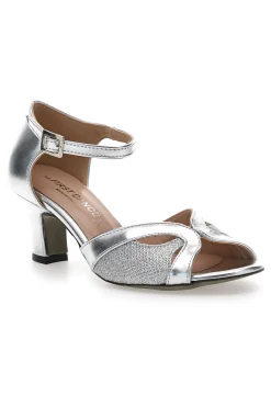 Scarpe da ballo con glitter e cinturino 6558-THE FIRST DANCE