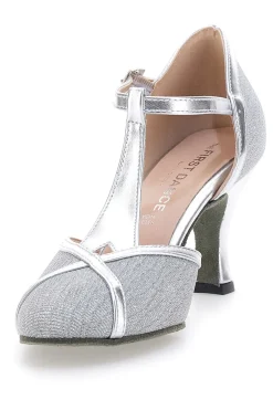 Scarpe da Ballo Argento con Glitter 5325-THE FIRST DANCE Clearance