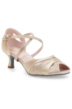Scarpe da Ballo Beige Con Cinturini Incrociati 1460502-MON DIEU