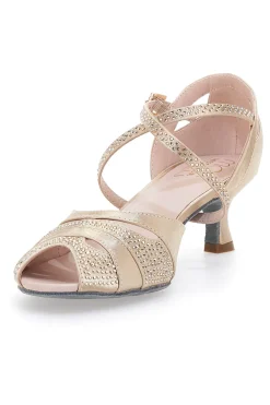Scarpe da Ballo Beige Con Cinturini Incrociati 1460502-MON DIEU