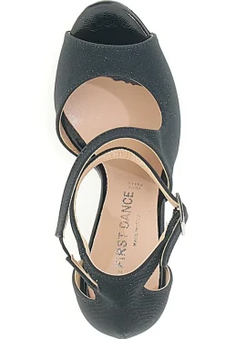 Scarpe da Ballo Nere con Cinturino 5514-THE FIRST DANCE Outlet