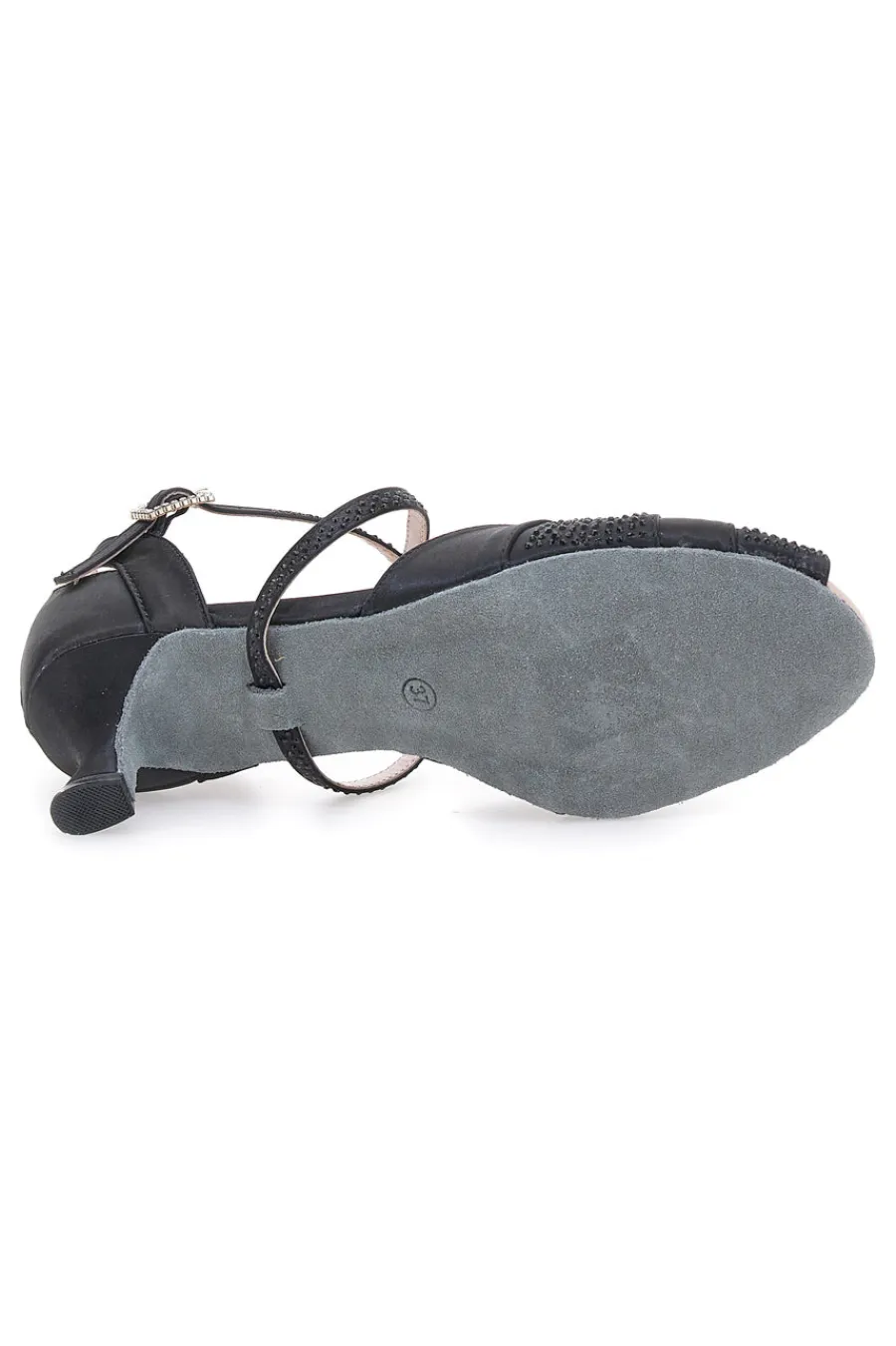 Scarpe da Ballo Nere Con Cinturini Incrociati 1460502-MON DIEU Online