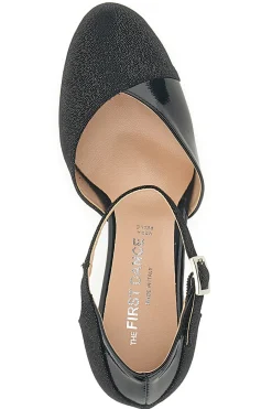 Scarpe da ballo nere con punta chiusa e cinturino 6552-THE FIRST DANCE
