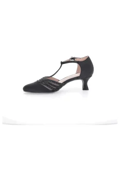 Scarpe da Ballo Nere Con Strass 1460702-MON DIEU