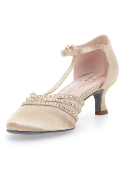 Scarpe da Ballo Oro Con Strass 1460702-MON DIEU
