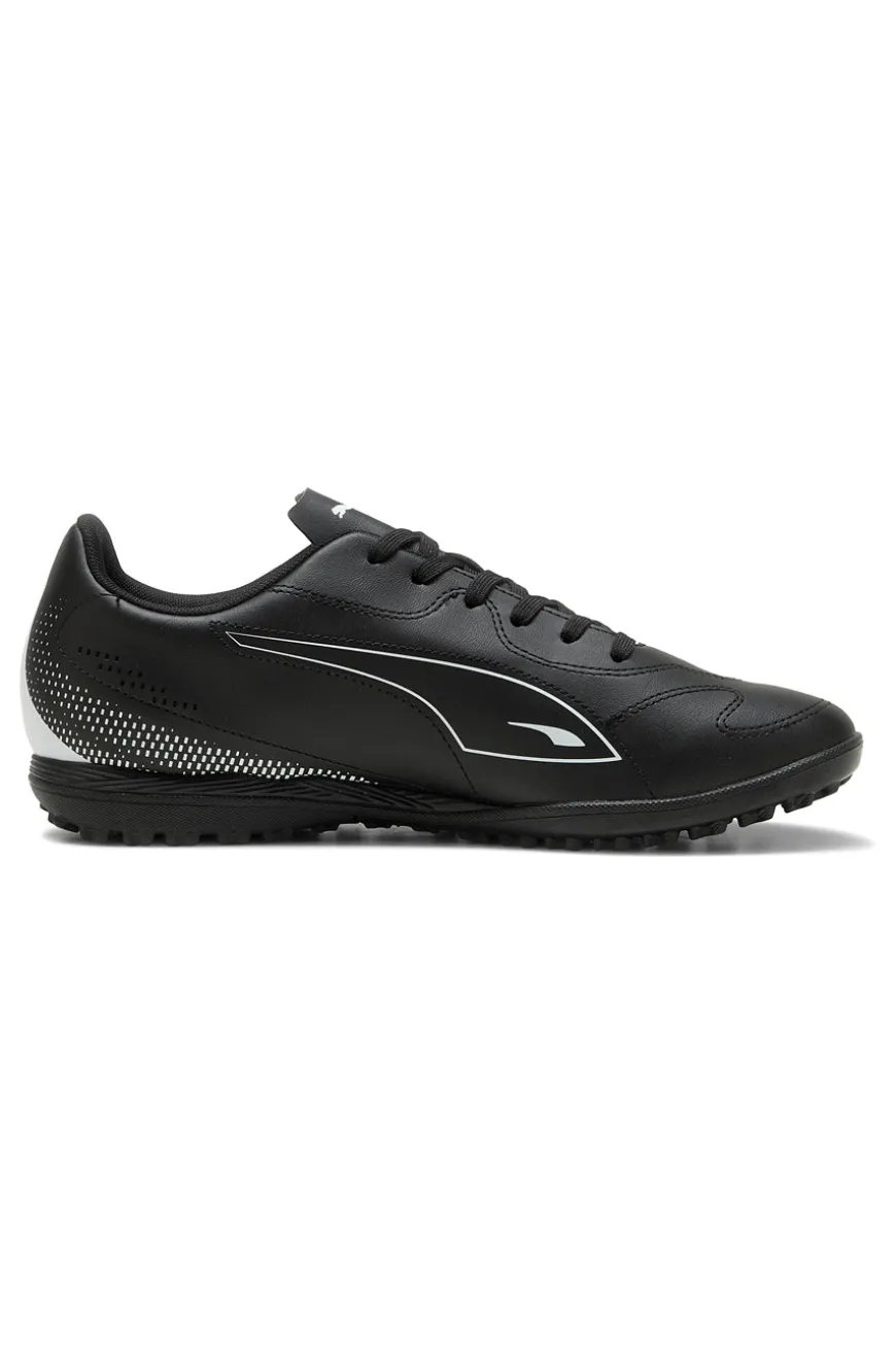 Scarpe da calcetto nere con suola turf Puma Vittoria II TT