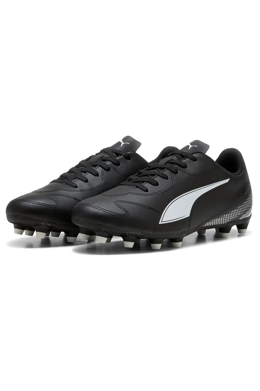 Scarpe da calcio nere con logo bianco Puma Vitoria II FG/AG