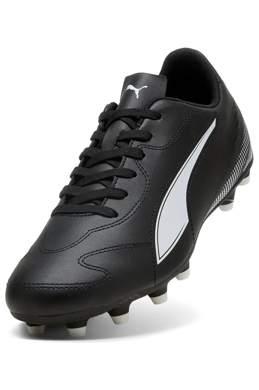 Scarpe da calcio nere con logo bianco Puma Vitoria II FG/AG
