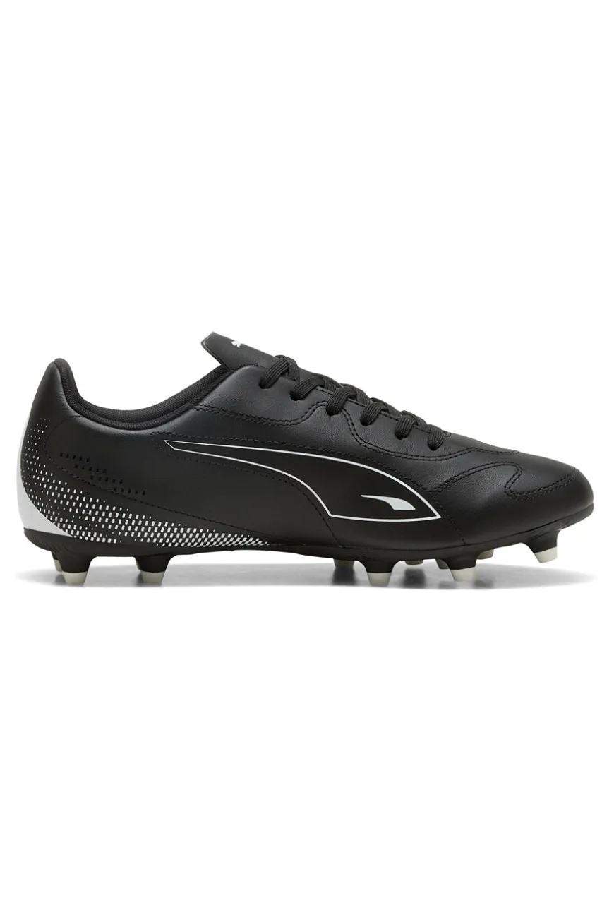 Scarpe da calcio nere con logo bianco Puma Vitoria II FG/AG