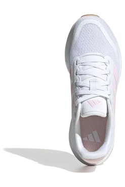 Scarpe da running bianche con dettagli rosa e suola Cloudfoam Runfalcon 5 J-ADIDAS Online
