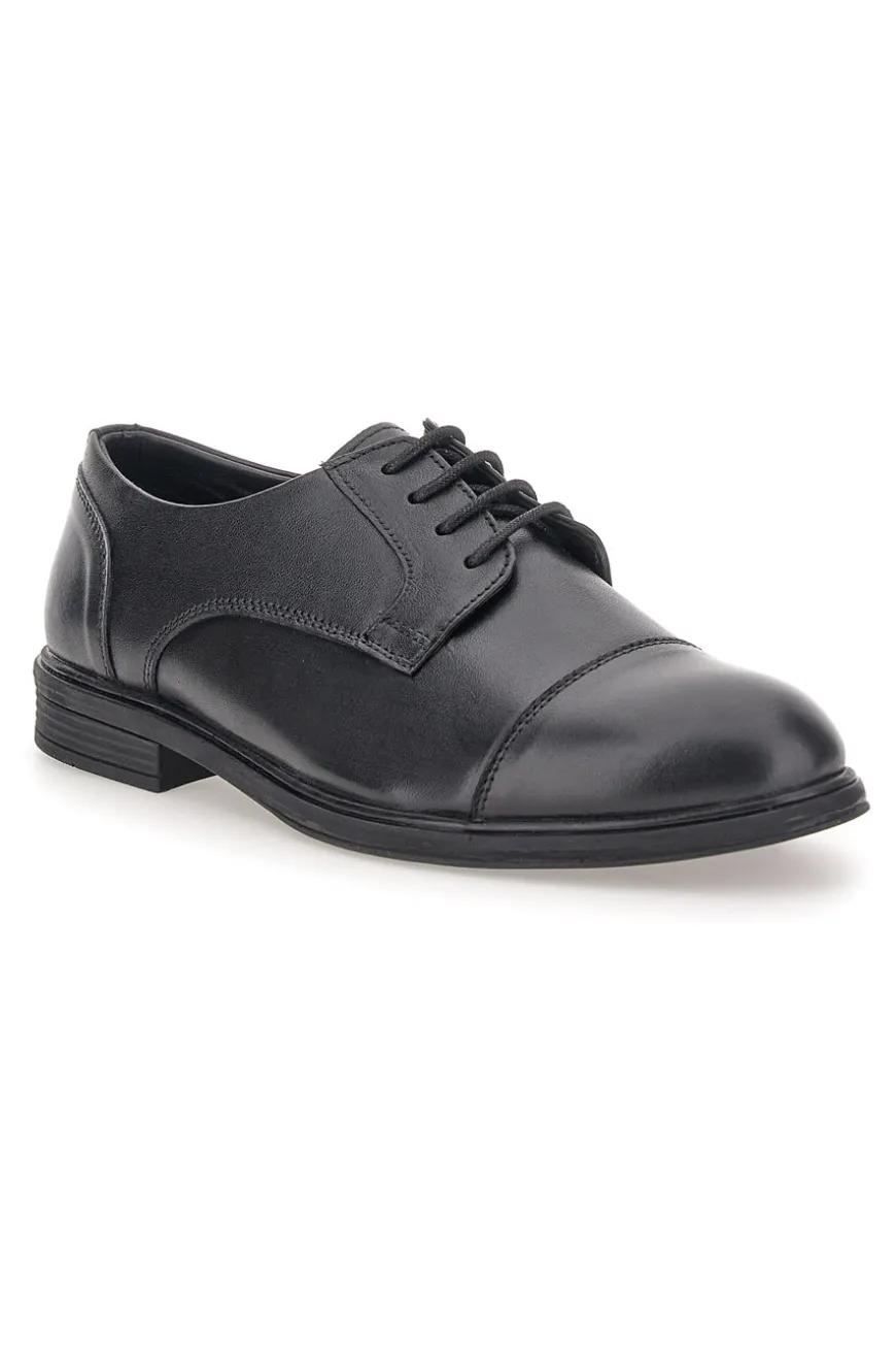 Scarpe eleganti nere stringate in vera pelle Pittarello class 2012