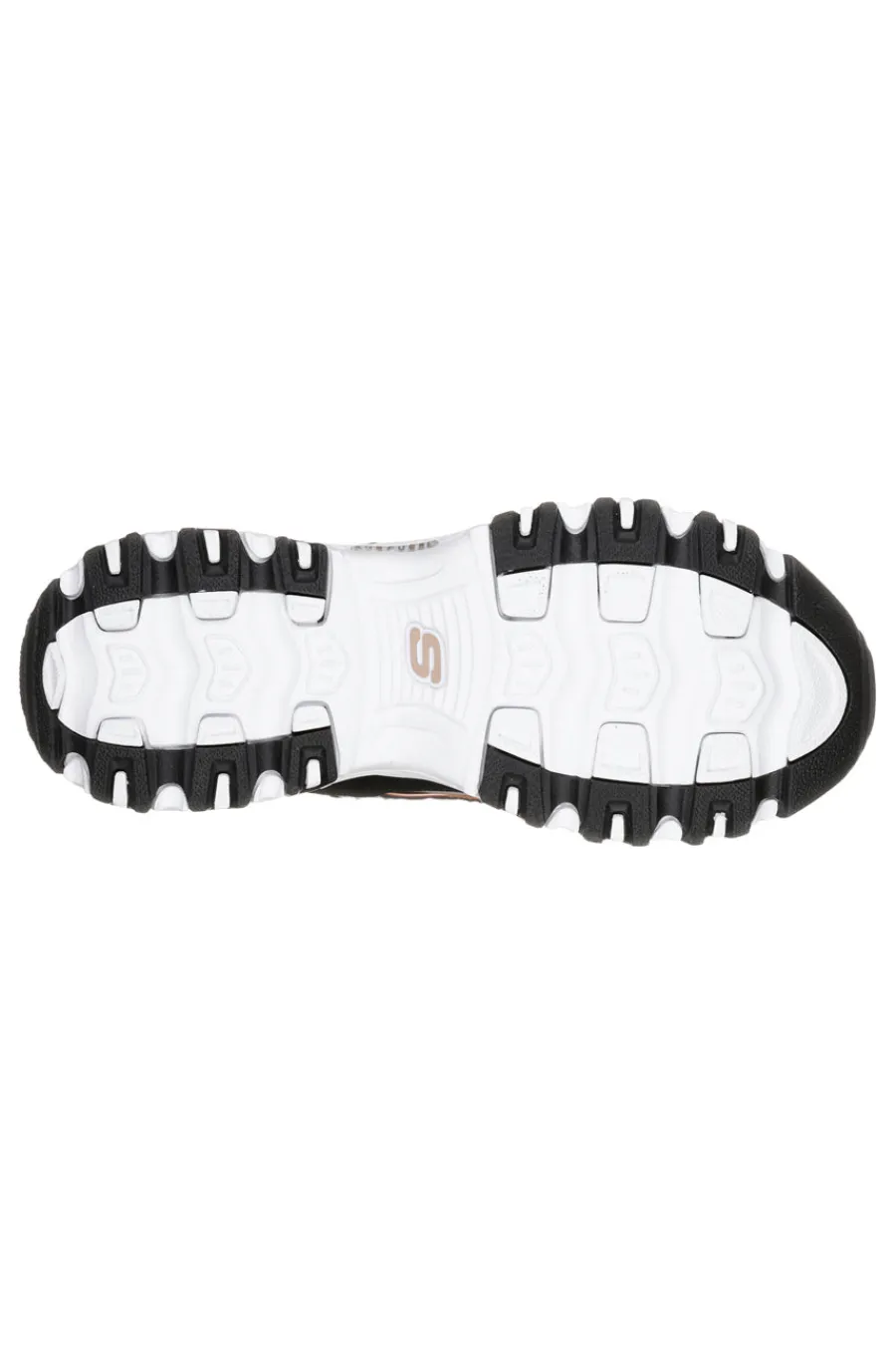 Scarpe nere chunky con borchie e Memory Foam D'Lites Glamour Feels-SKECHERS New