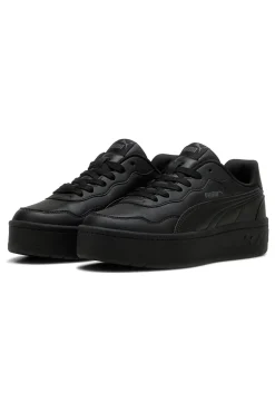 Scarpe nere con suola platform Court Lally Skye-PUMA Outlet