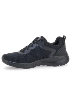 Scarpe nere leggere in mesh con Memory Foam Bountiful Quick Path-SKECHERS Best