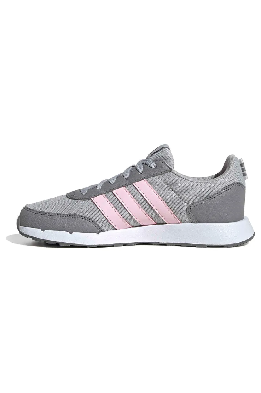 Scarpe running grigie in mesh con strisce rosa Run 50s-ADIDAS Best