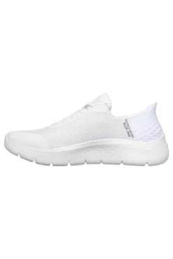 Scarpe slip ins bianco in mesh Go walk flex grand entry-SKECHERS Best