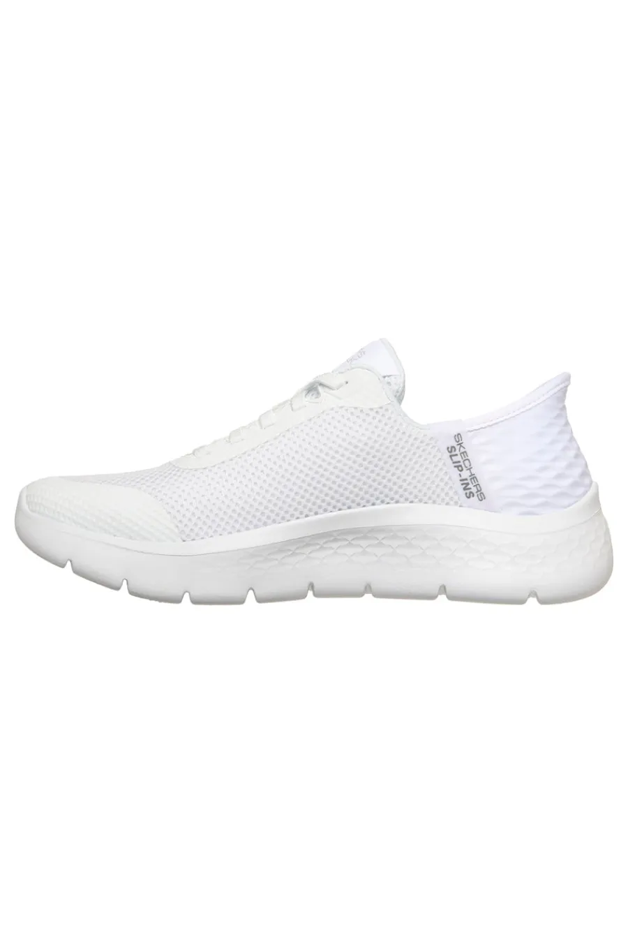 Scarpe slip ins bianco in mesh Go walk flex grand entry-SKECHERS Best