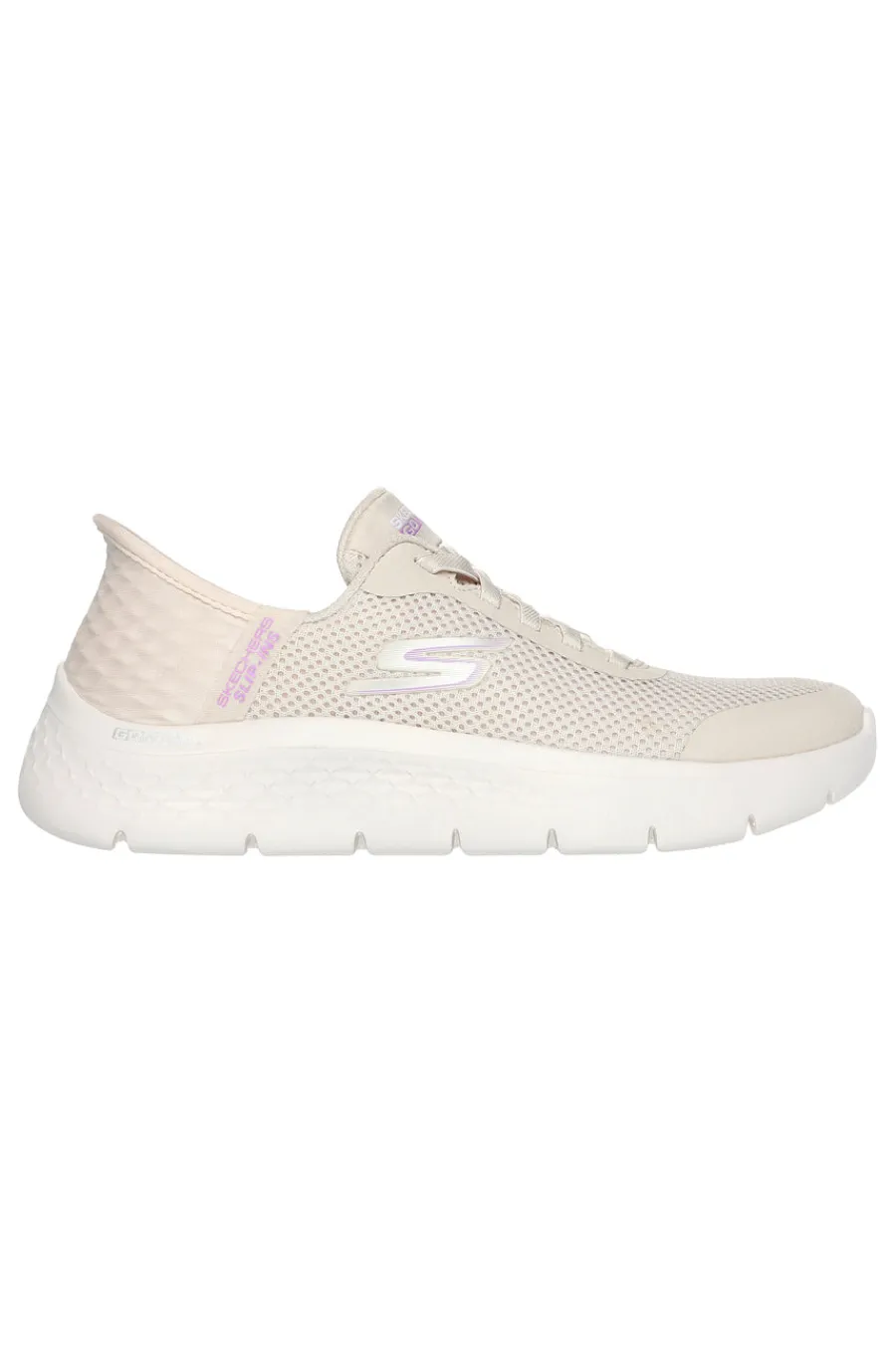Scarpe slip ins off white in mesh Go walk flex grand entry-SKECHERS Discount