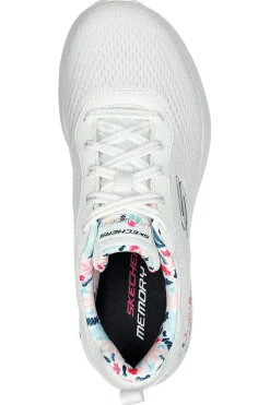 Scarpe sportive bianco con memory foam Skech-Air Dynamight Laid Out-SKECHERS