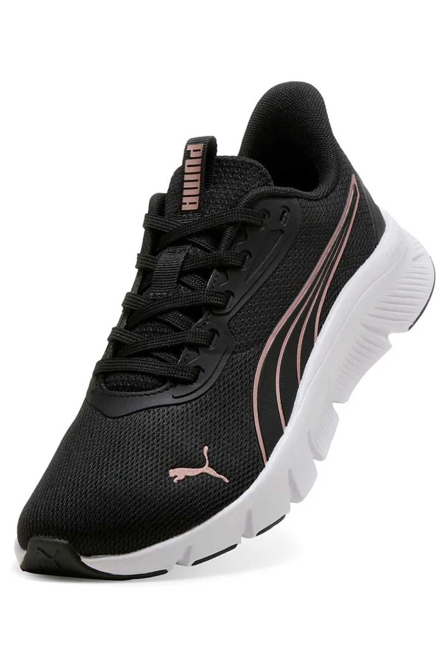 Scarpe sportive da donna nere e rosa con suola leggera FlexFocus Lite Modern-PUMA Best