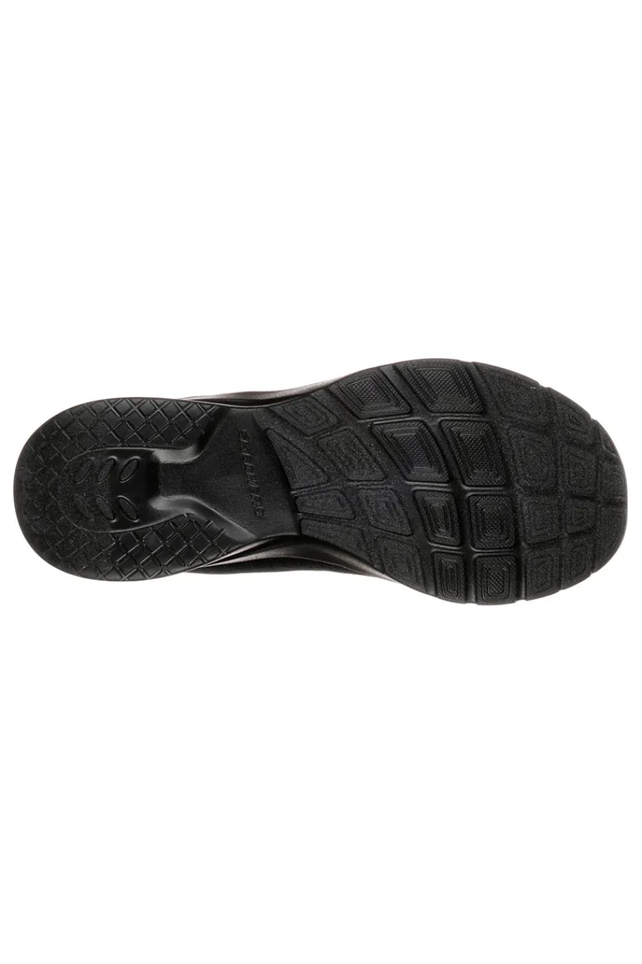 Scarpe sportive nere con mesh floreale e Memory Foam Dynamight 2.0 Homespun-SKECHERS Outlet