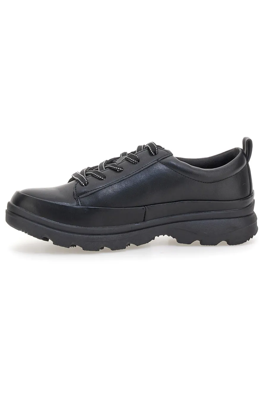 Scarpe sportive nere in materiale tecnico con zip 9-ALTEMBERG Discount