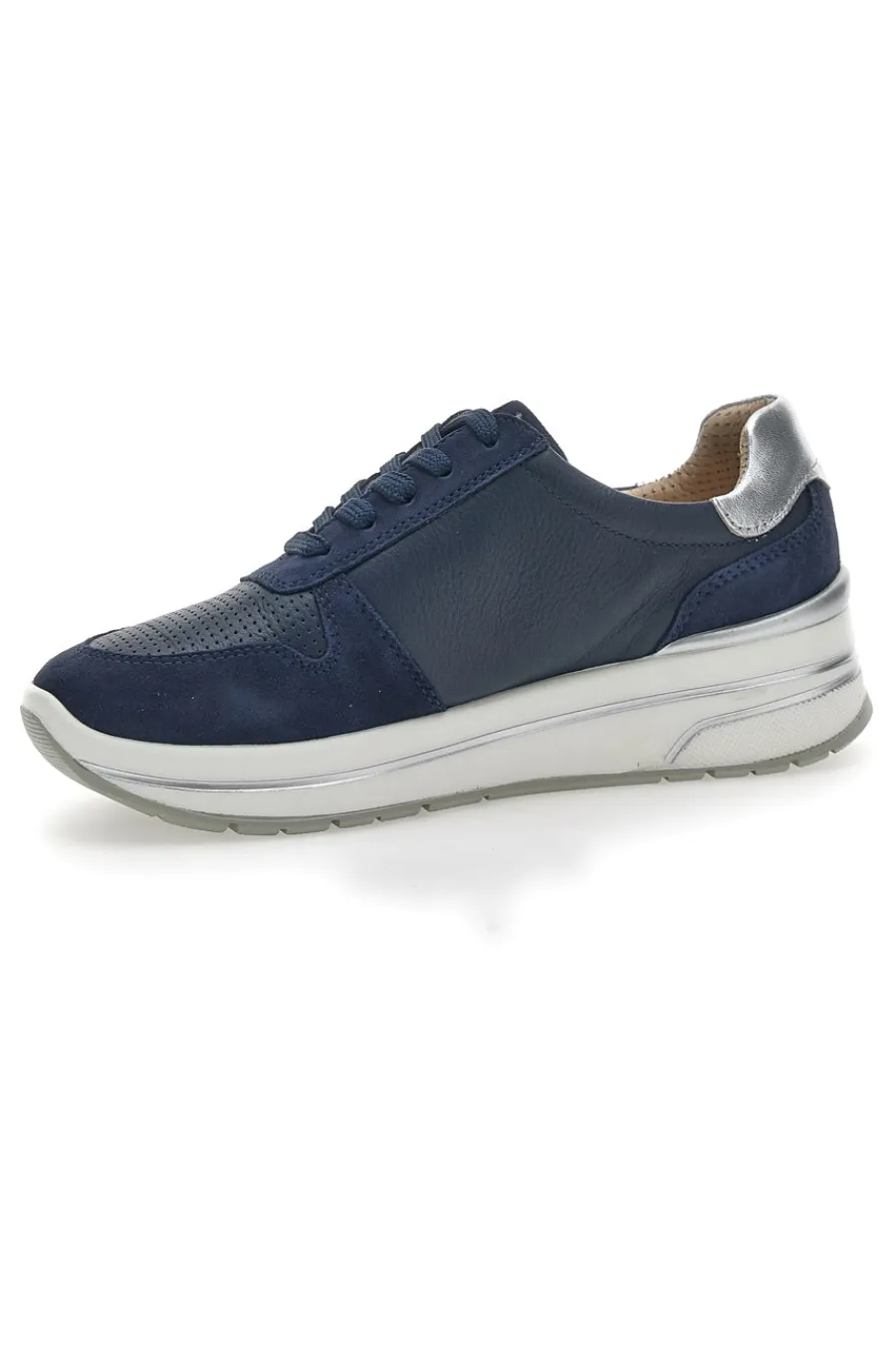 Scarpe Stringate Blu Con Platform 2302-PITTARELLO ACTIVE Clearance