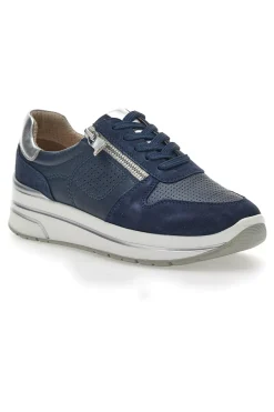 Scarpe Stringate Blu Con Platform 2302-PITTARELLO ACTIVE Clearance