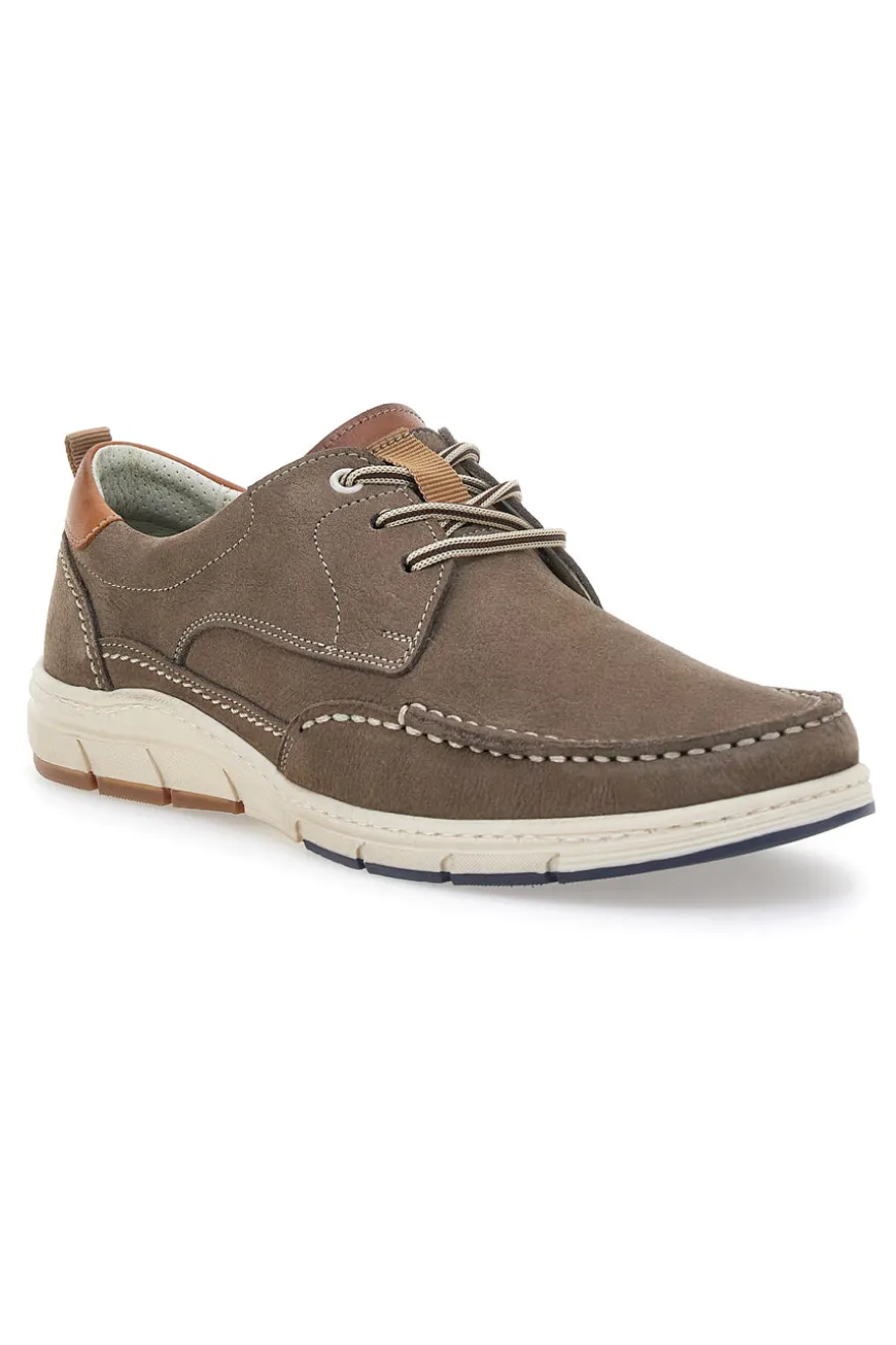 Scarpe Stringate Blu con Tomaia in Pelle PITTARELLO ECO 9704
