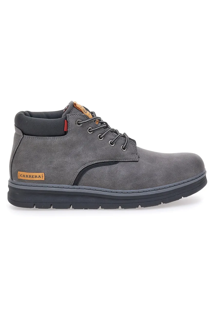 Scarpe Stringate Grigie Carrera 73503